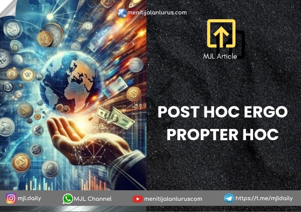 POST HOC ERGO PROPTER HOC