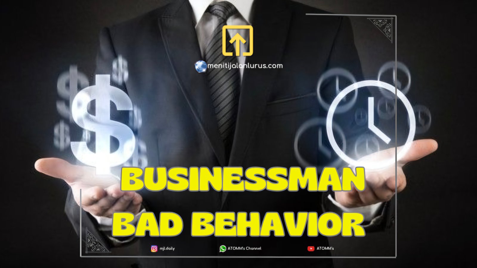 BUSSINESSMAN BAD BEHAVIOR