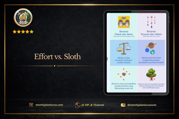 Effort v.s. Sloth