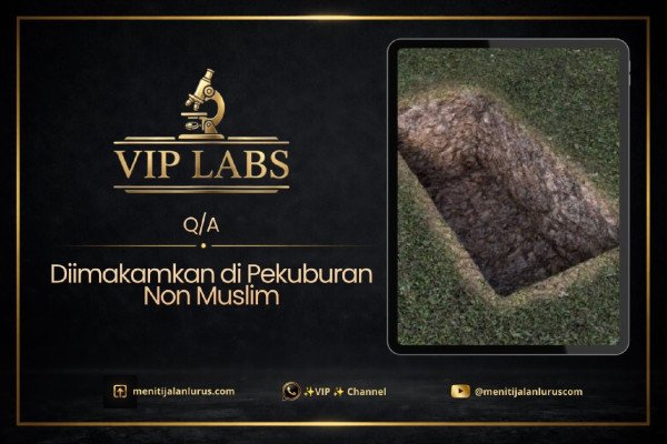 Dimakamkan di Pekuburan Non Muslim